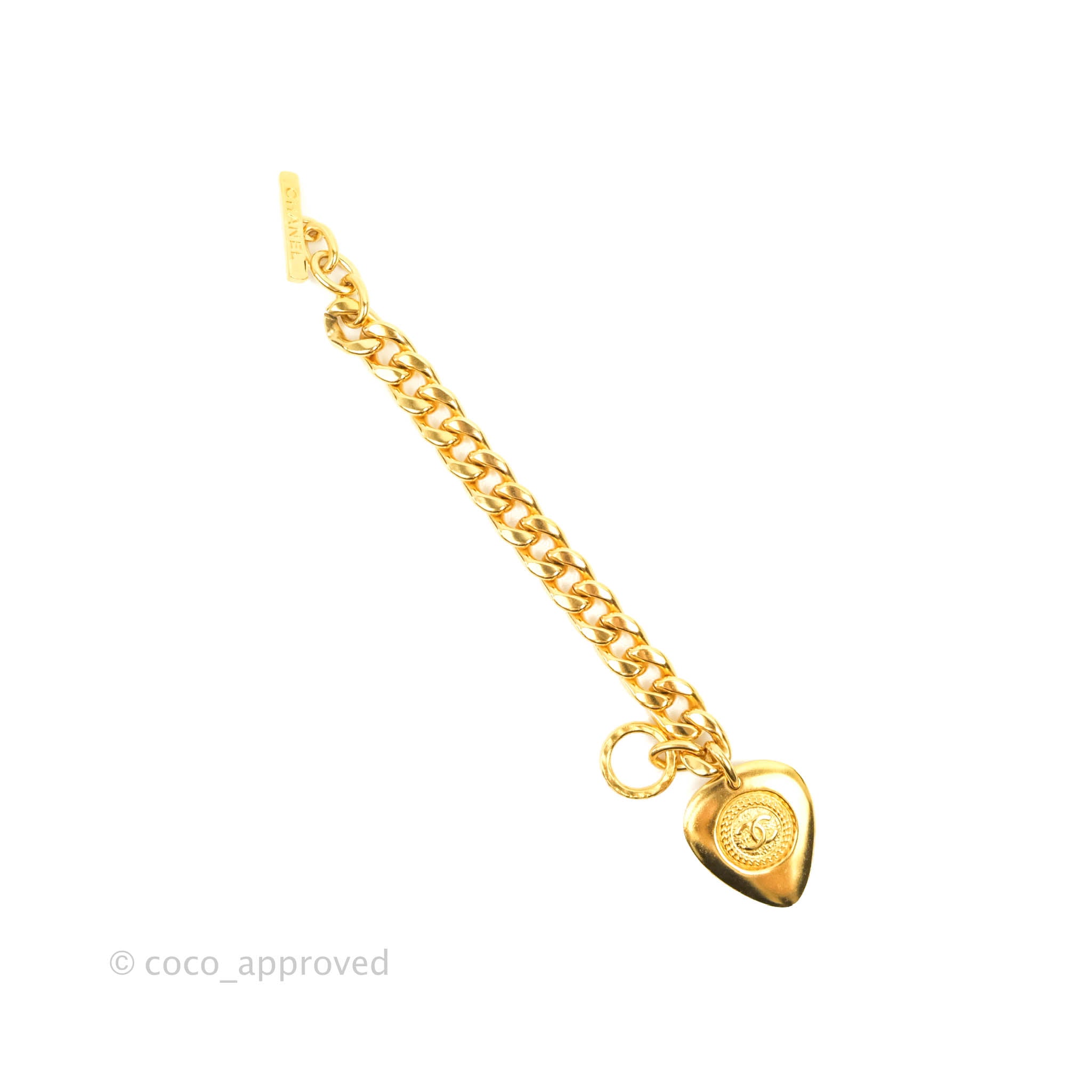Chanel CC Gold Plated Pendant Bracelet - 20P Gold Tone Fashion Jewelry for Women | Perfect for Parties, Weddings & Everyday Elegance