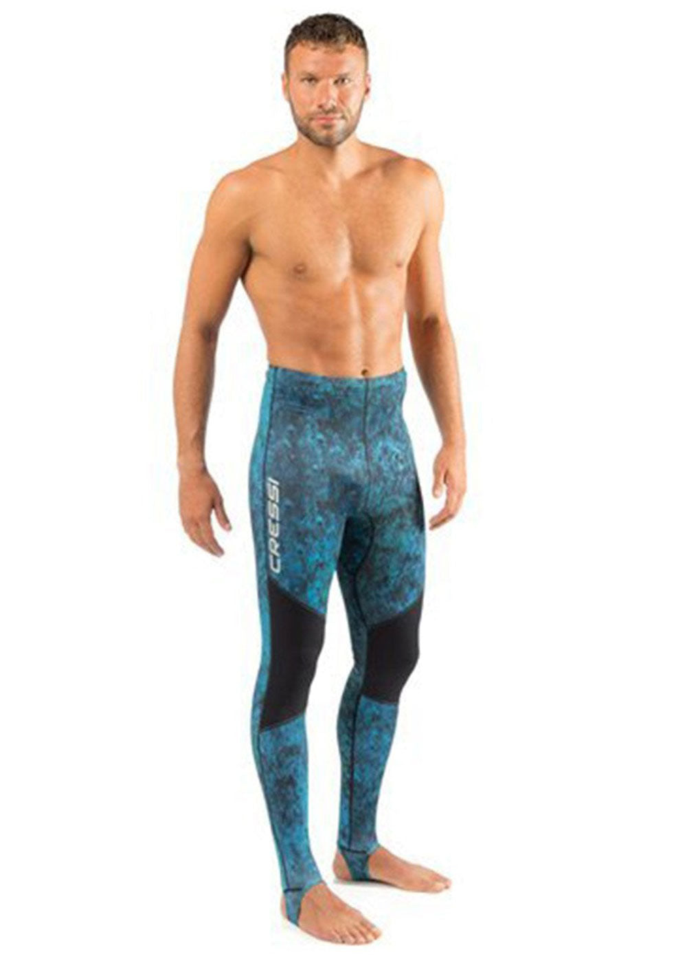 Cressi Hunter Lycra Spearfishing Pants - Men's Quick-Dry Swimwear for Freediving & Snorkeling - Perfect for Ocean Adventures and Water Sports