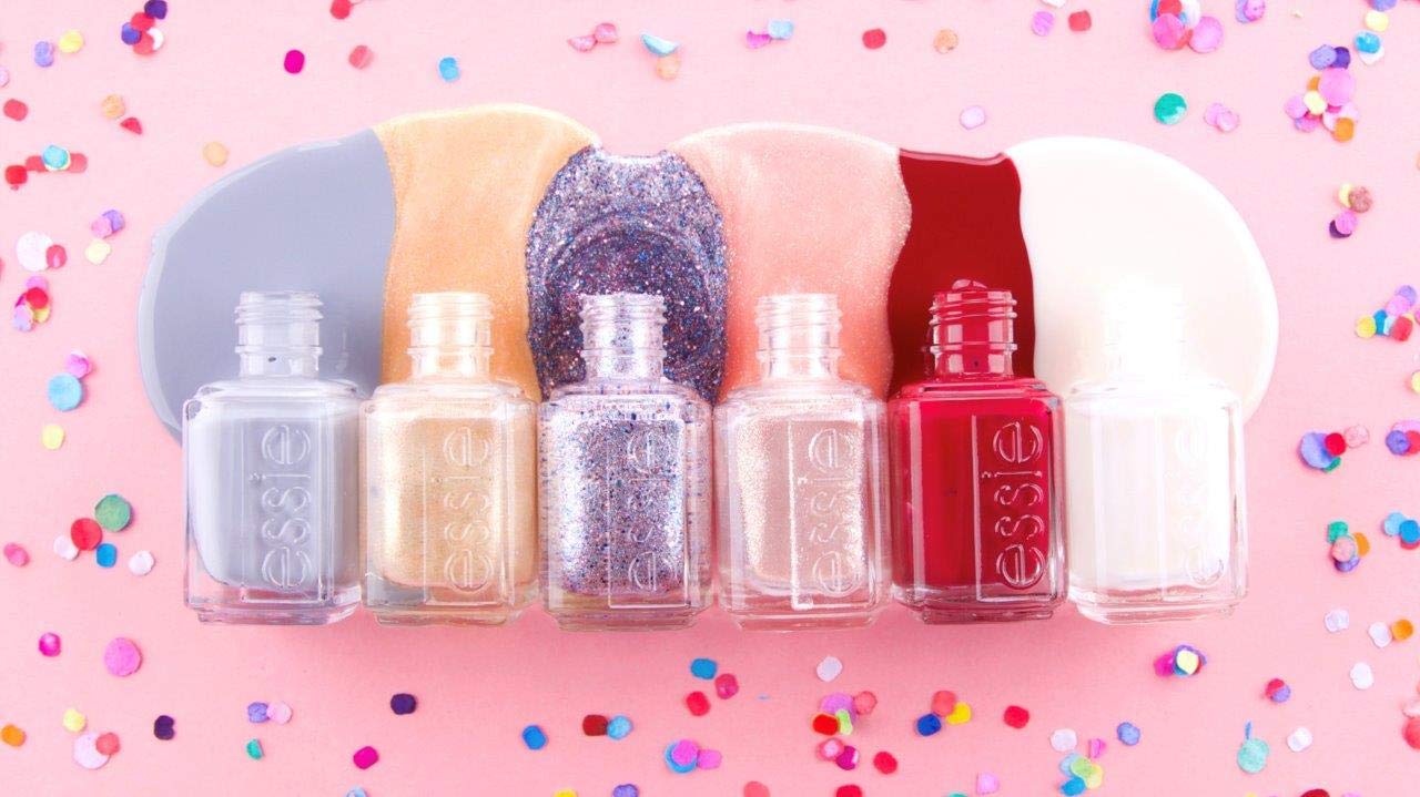 Essie Celebration Love Moments Collection - 6 Piece Nail Polish Gift Set with Greeting Cards | Perfect for Valentine's Day, Anniversary Gifts & Bridal Showers