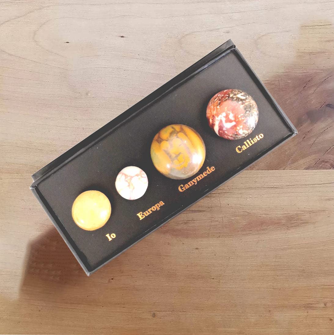 Galilean Moons Gemstones - Cosmic Planetary Crystals for Jewelry Making