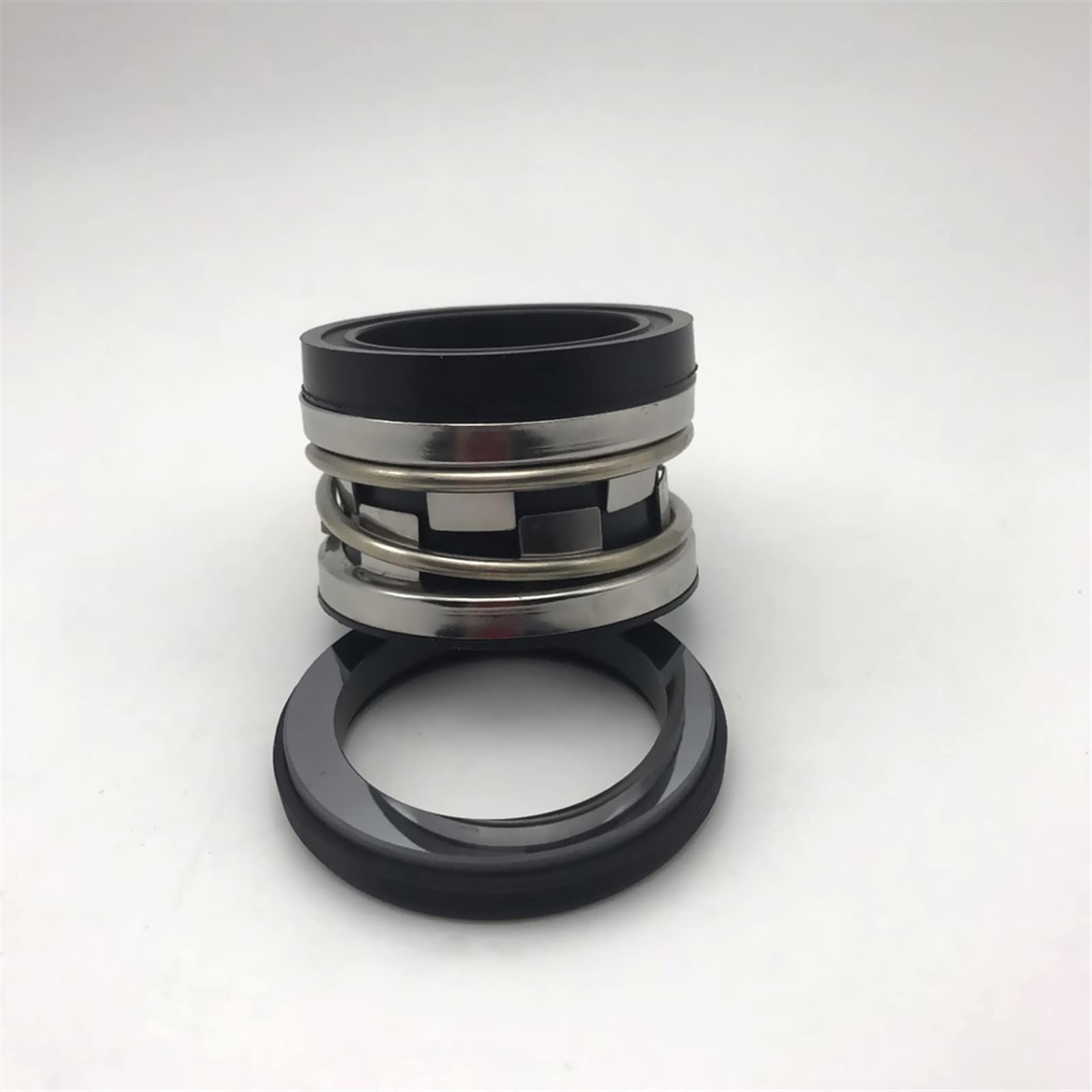 JOLAU 210 Series Mechanical Shaft Seal 10-100mm with Single Coil Spring - SiC-C-NBR Material for Water Pumps (15mm) | Durable Seal Replacement for Industrial, Agricultural & Marine Applications
