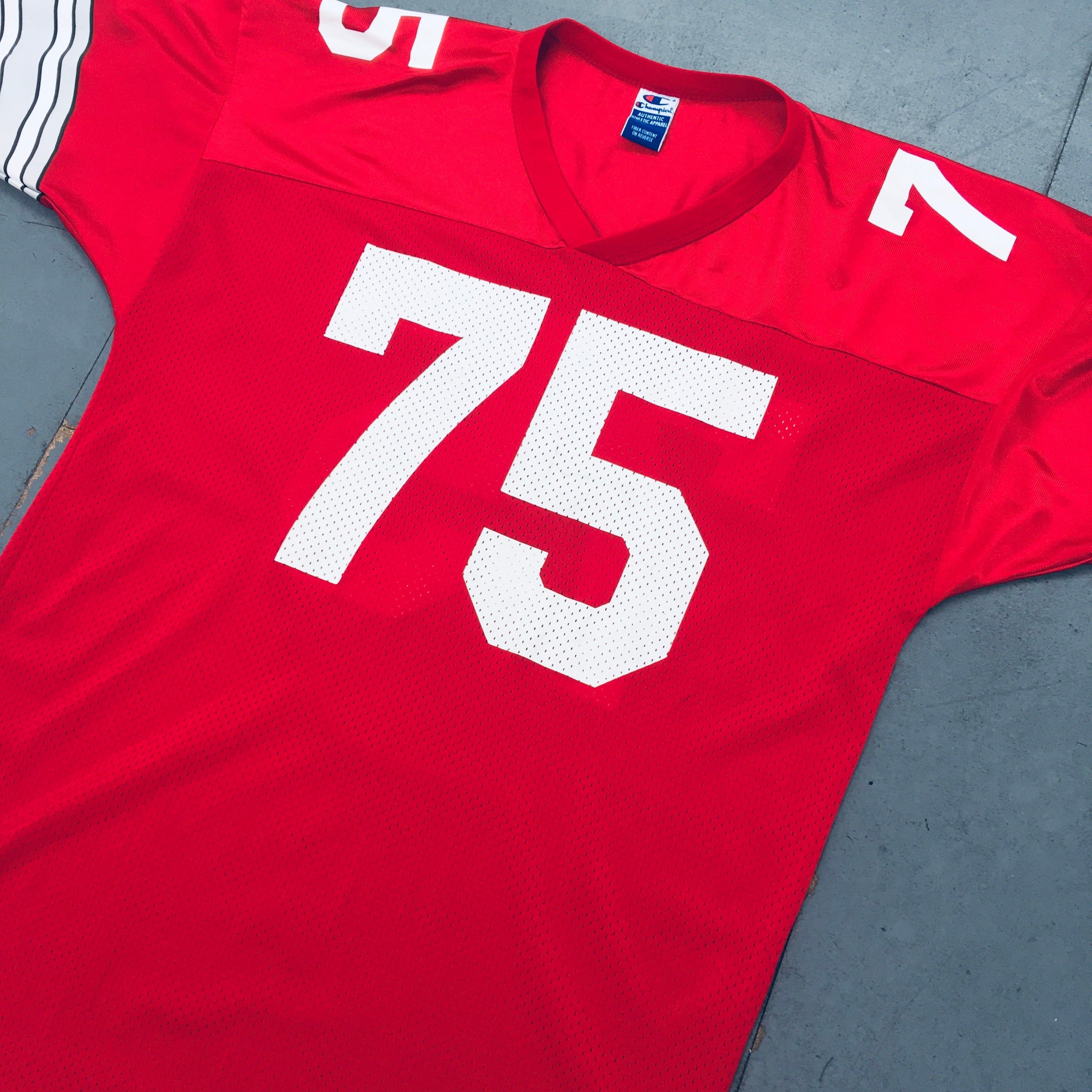 Ohio State Buckeyes Orlando Pace #75 Champion Jersey - Large Size - Perfect for Game Day, Tailgating & Fan Apparel Collection
