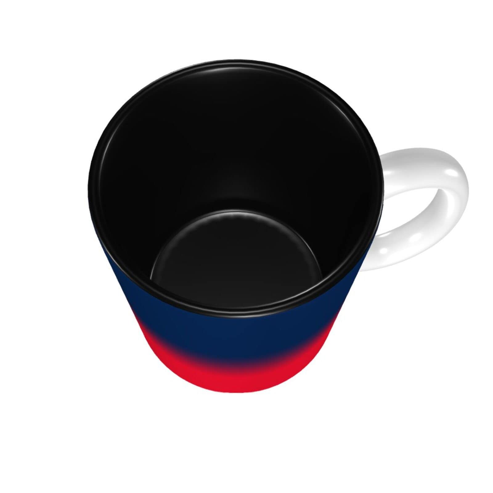 Personalized Baseball Coffee Mug - Custom Ceramic Cup with Handle, Add Name & Number, Team Colors - Great Gift for Baseball Fans, Men & Women - Perfect for Home, Office, or Game Day Use
