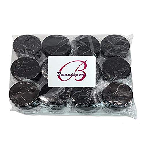 Beauticom 20g/20ml Clear Acrylic Round Jars with Black Lids - 936 Pieces Bulk Set for Lip Balm, Cream, Makeup, Cosmetics, Samples & Ointments | Perfect for DIY Beauty Products, Travel Containers & Small Batch Packaging