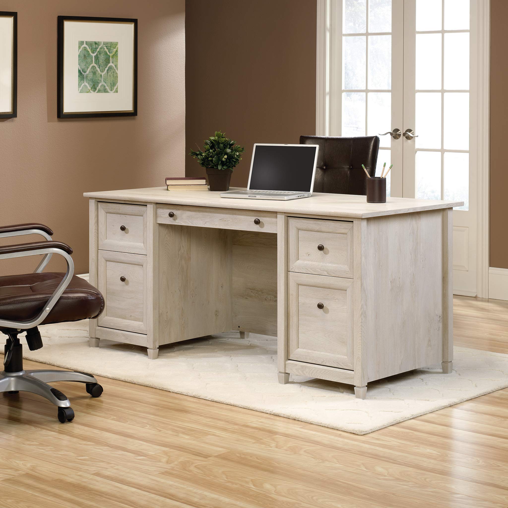 Sauder Edge Water Executive Desk - 65