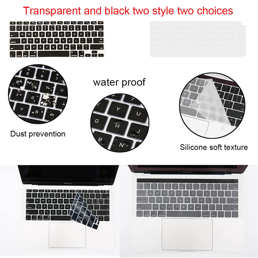 Custom Personalized Photo Case for MacBook Pro 16 inch A2485 (2021) - Clear Plastic Hard Shell Protective Cover | Perfect for Gifts, Travel & Office Use