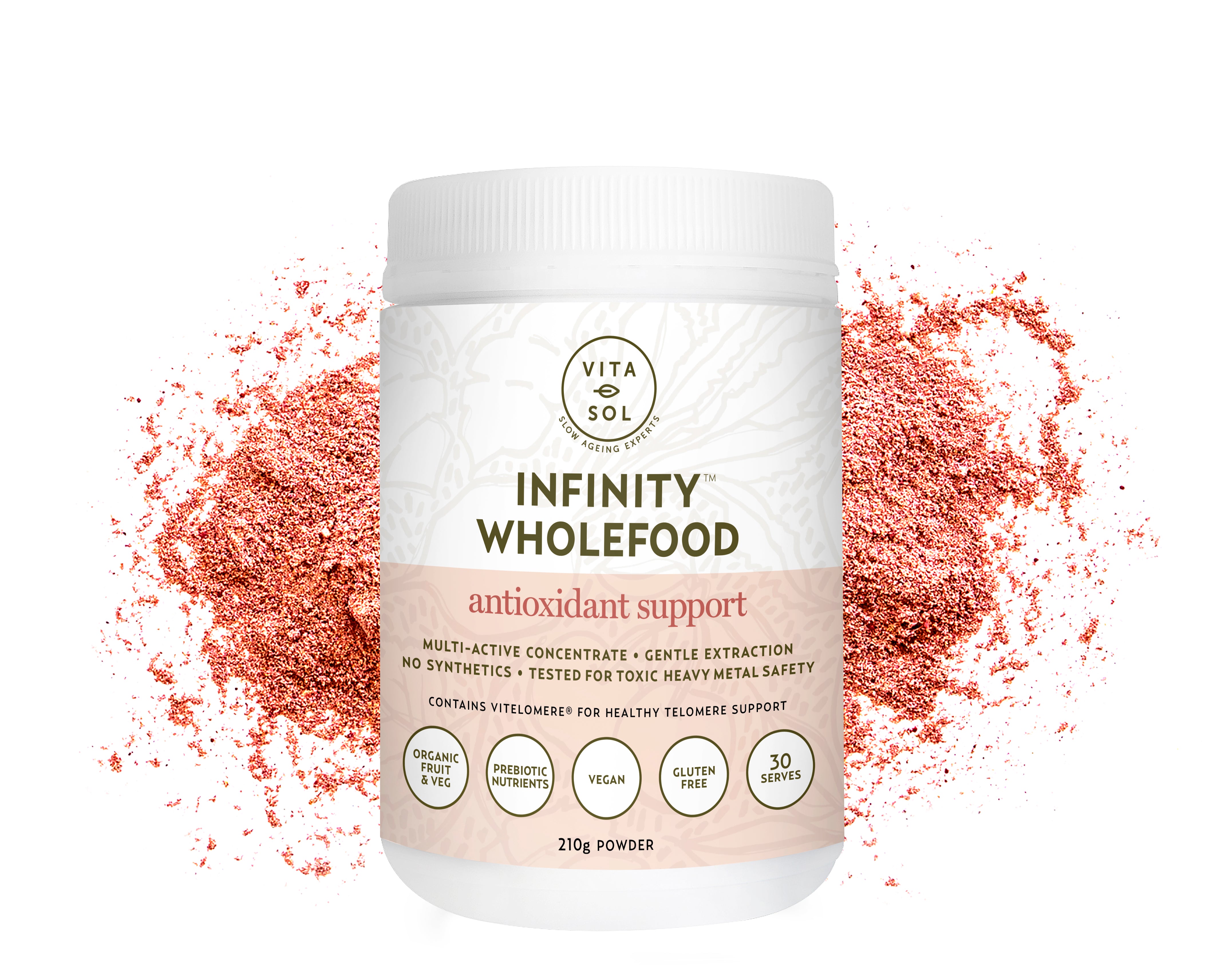 Organic Infinity Wholefood - Premium Superfood Blend for Health & Wellness | Perfect for Smoothies, Baking & Healthy Snacks