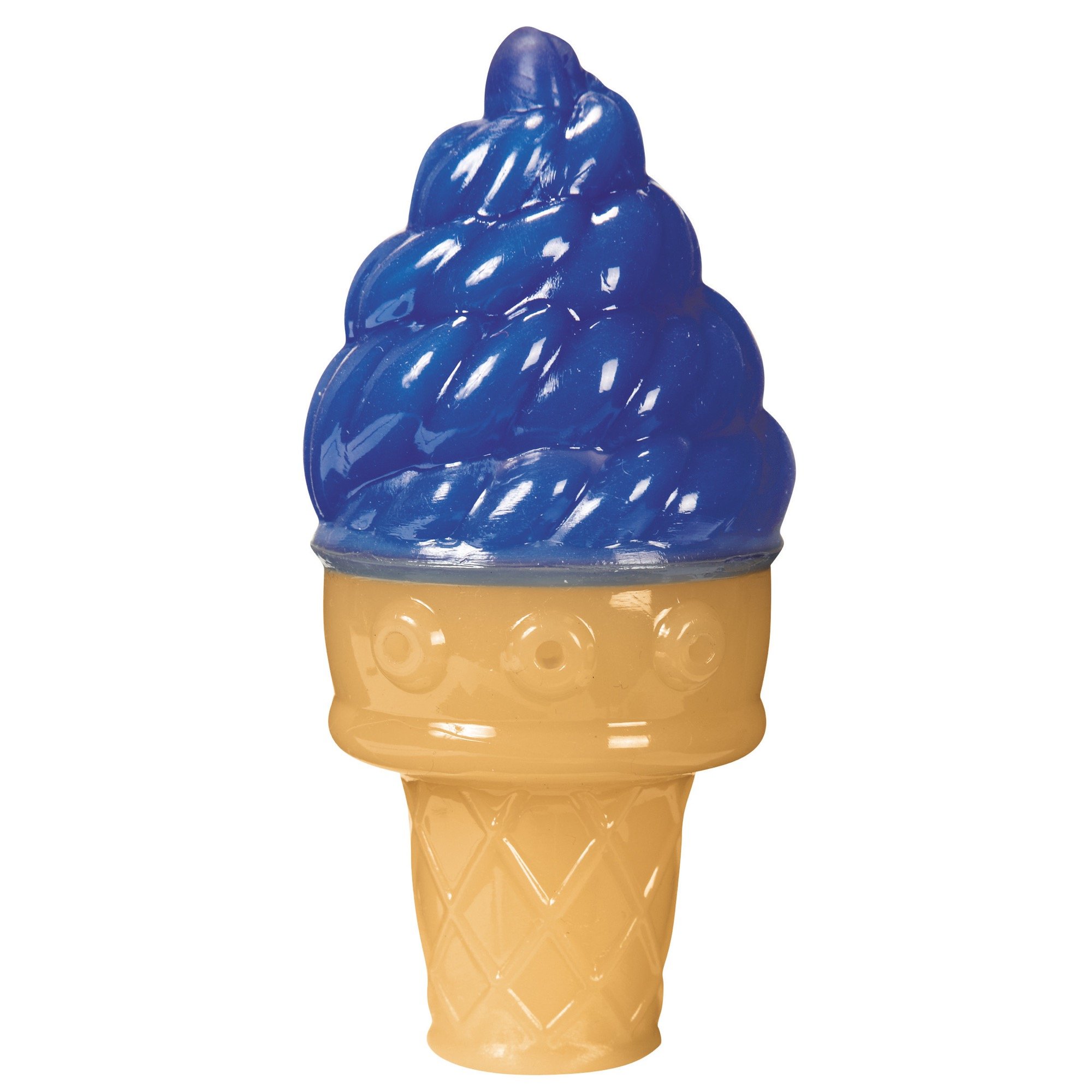 Mini Ice Cream Cooling Toy - Blue Sensory Fidget Toy for Stress Relief & Anxiety - Perfect for Kids, Adults & Office Use