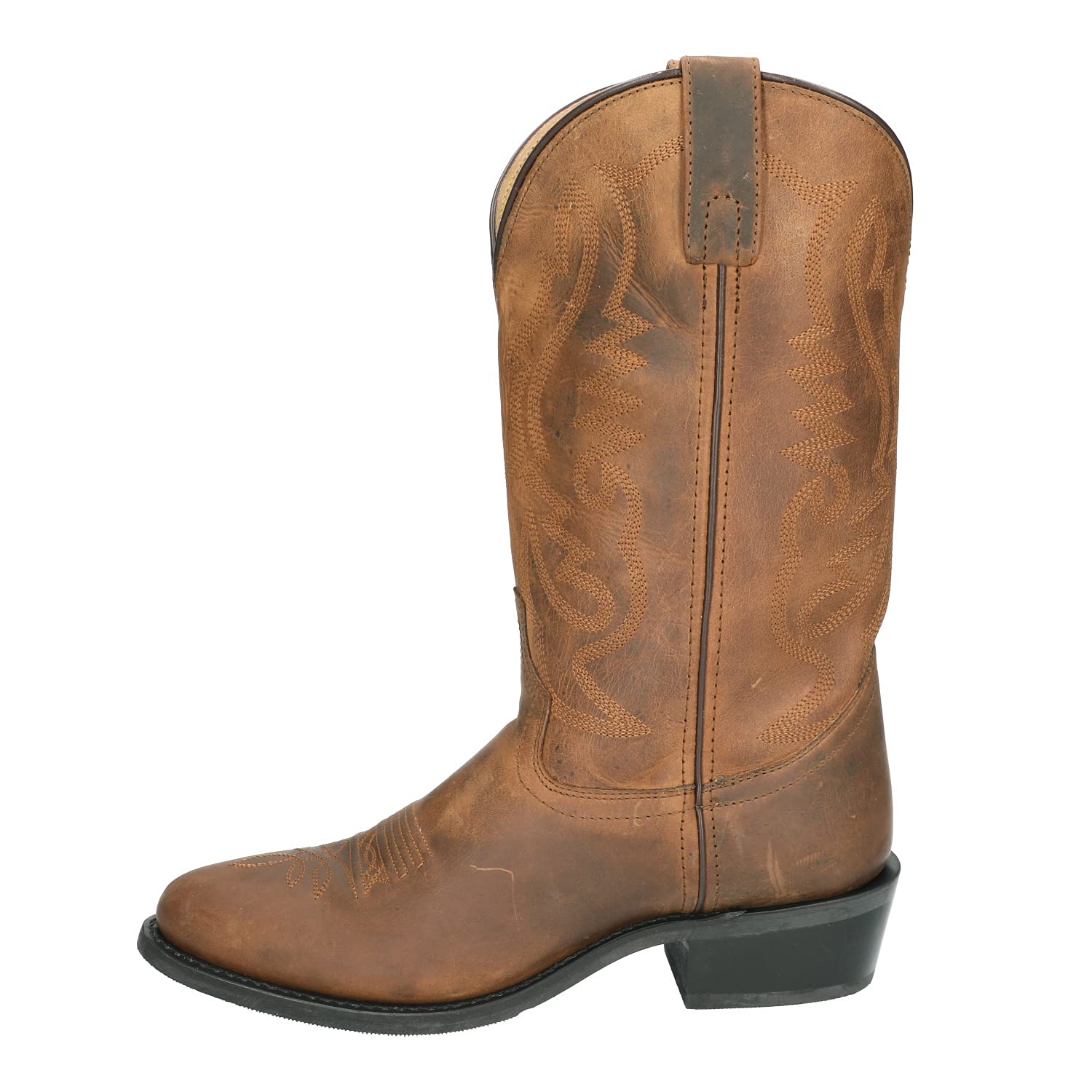 Men's Smoky Mountain Western Boots - Genuine Denver Leather in Brown Oil (Style 4034) | Perfect for Cowboy Rides, Country Events & Western Fashion