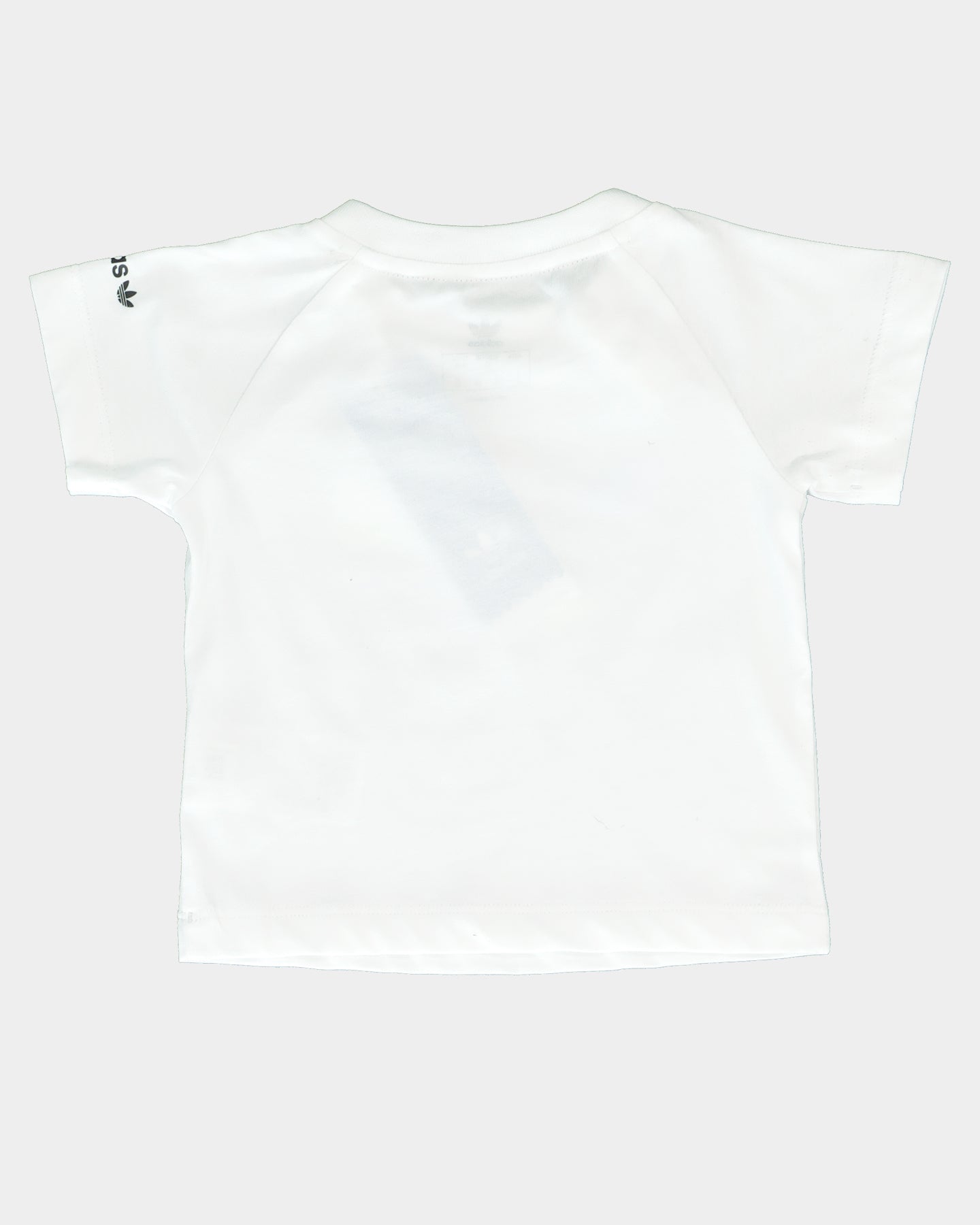 Adidas Adicolor Shorts and T-Shirt Set - White/Rose Tone | Men's Sportswear for Running, Gym & Casual Wear