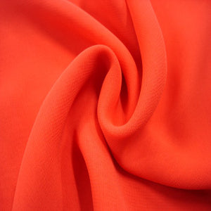 150cm Wide Red Chiffon Fabric - Perfect for Dresses, Scarves, and DIY Sewing Projects