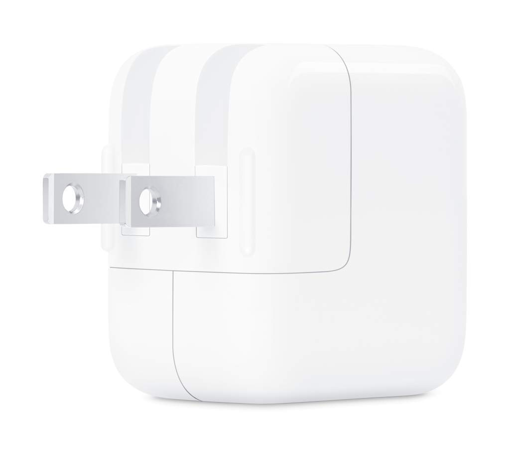 Original Apple 12W USB Power Adapter - Fast Charging Brick for iPhone, iPad, AirPods - Compact Wall Charger for Home, Office & Travel