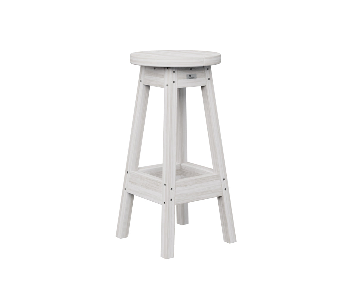 Berlin Gardens Outdoor Bar Stool - Weather-Resistant Patio Bar Height Stool for Backyard, Deck & Poolside - Perfect for Outdoor Dining, Entertaining & Relaxation