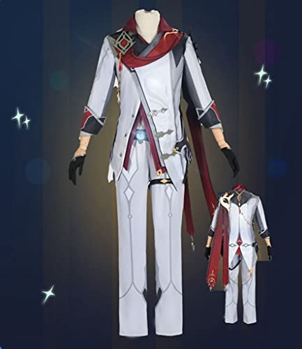 Premium Childe Genshin Impact Cosplay Costume - Tartaglia Outfit for Anime Conventions & Game Events | Official Character Design | Perfect for Halloween, Cosplay Parties & Themed Gatherings