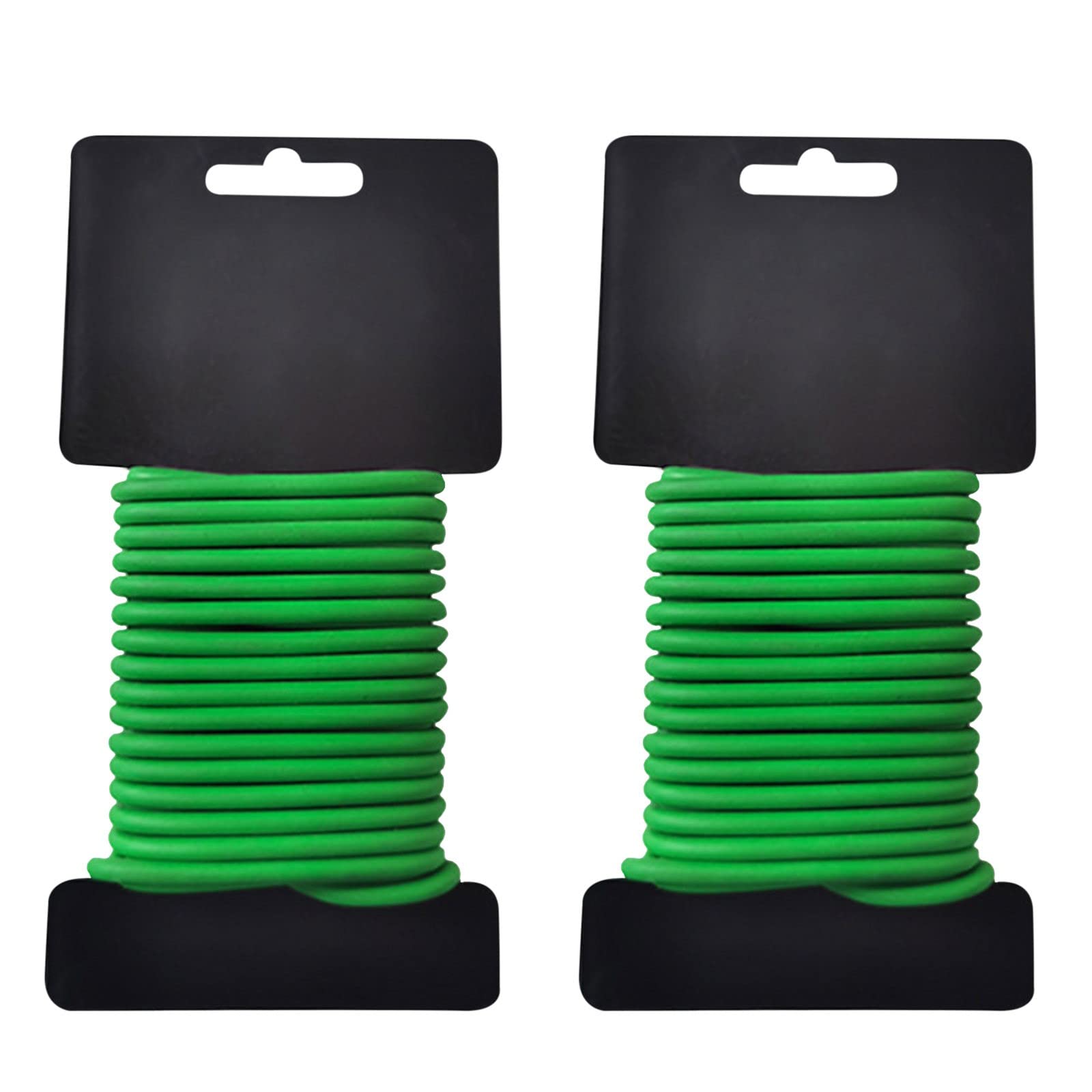 Flexible TPR Garden Plant Ties - 2.5mm x 10m Soft Twist Wire for Plants, Flowers & Vine Support - Durable Lawn Care & Gardening Accessories - Perfect for Tomato Stakes, Climbing Roses & Trellis Training