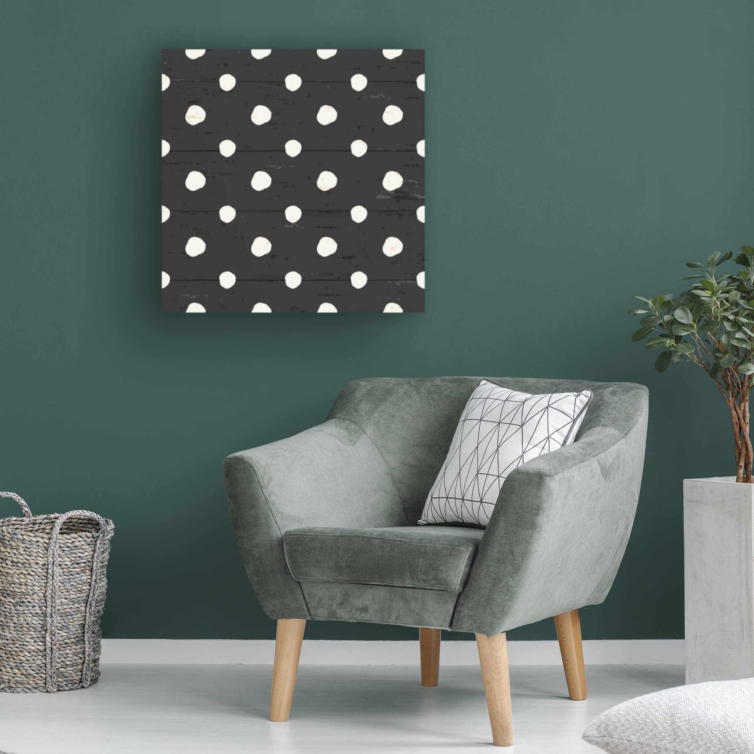Jess Aiken 'Simple Signs Step 01B' Modern Canvas Wall Art - Handmade Home Decor for Living Room, Bedroom & Office - Premium Trademark Fine Art Collection