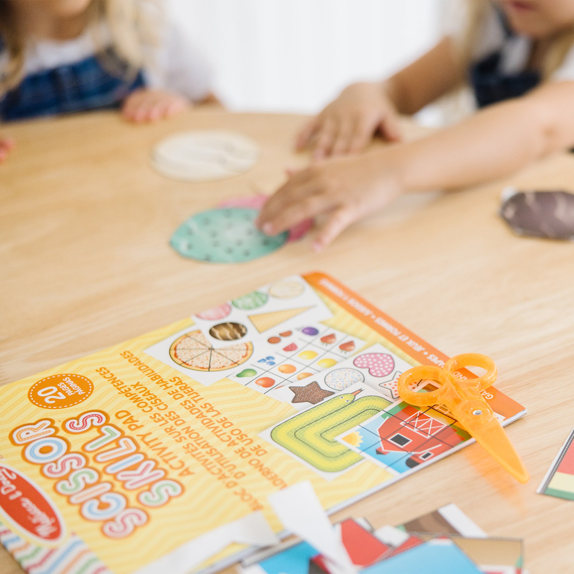 Scissor Skills Activity Pad for Kids - Fun Cutting Practice Workbook for Preschool & Kindergarten - Perfect for Classroom & Homeschool Learning Activities