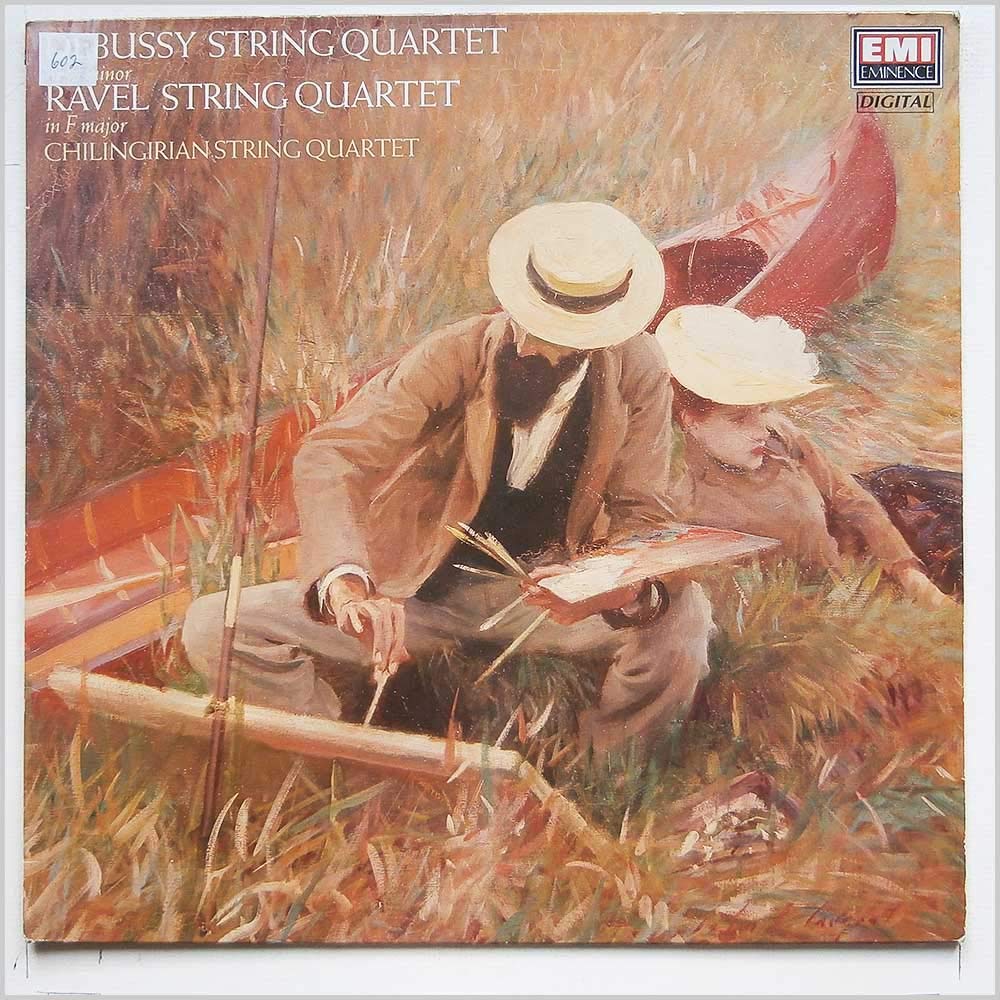 EMX 412048 CHILINGIRIAN STRING QUARTET Debussy Ravel Vinyl Record LP - Classical Music for Relaxation, Dinner Parties & Home Decor