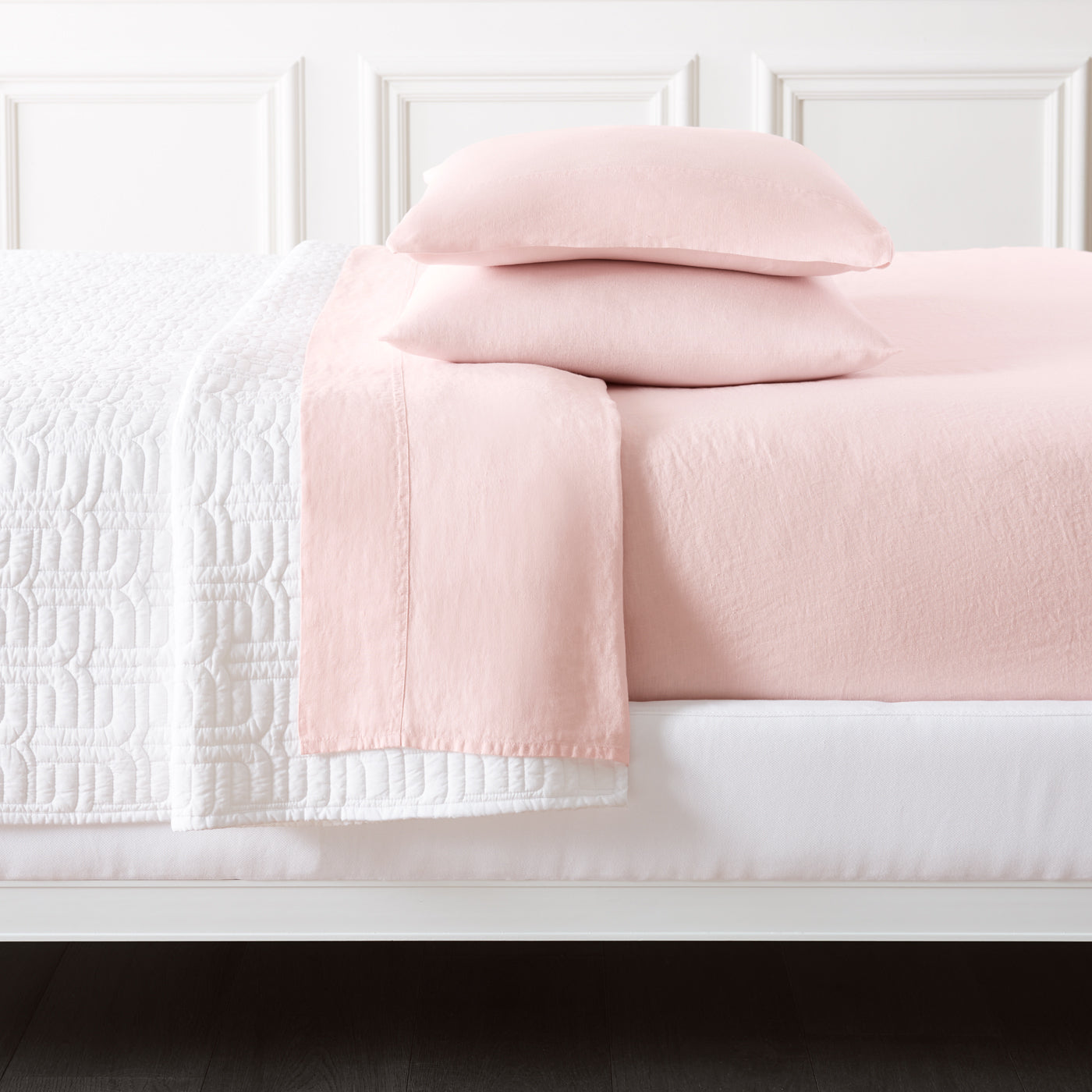 Premium 100% Linen Sheet Set - Breathable & Soft for All Seasons - Queen Size Bedding Set - Perfect for Hot Sleepers & Eco-Friendly Home Decor