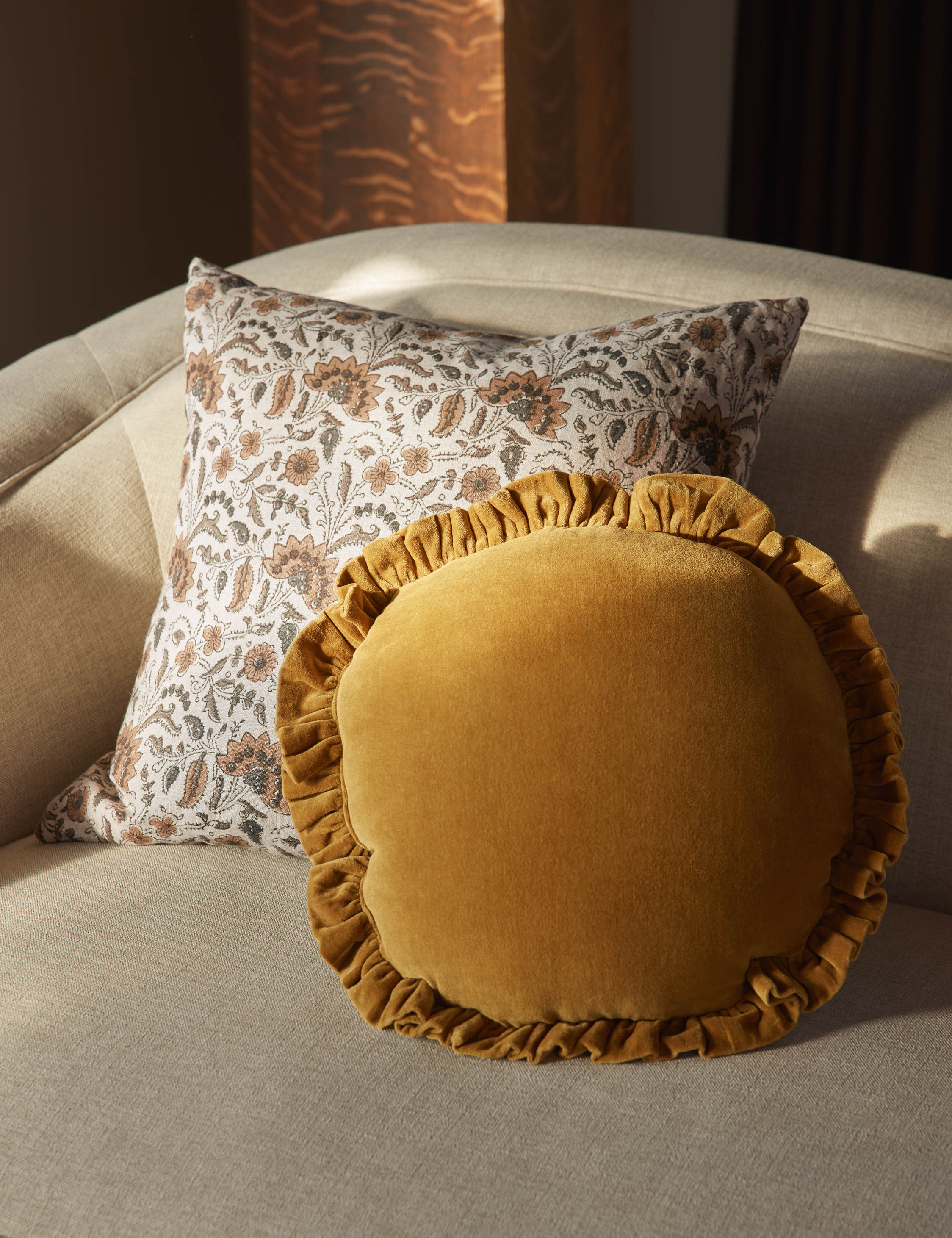 Eames Style Linen Pillow Cover - Soft & Breathable Decorative Throw Pillow for Sofa, Bed, Couch - Modern Home Decor & Living Room Accessories