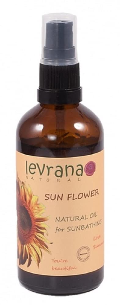 Natural Sun Tanning Oil for a Glowing Tan - 100ml | Organic & Nourishing | Perfect for Beach, Pool & Outdoor Activities