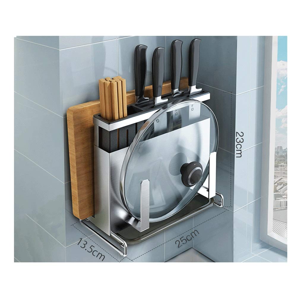 Stainless Steel Kitchen Shelf - Heavy Duty Countertop Organizer for Dishes, Pots & Plates - Multifunctional Storage Rack with 4 Color Options | Perfect for Small Kitchens, Pantry Organization & Counter Space Saving