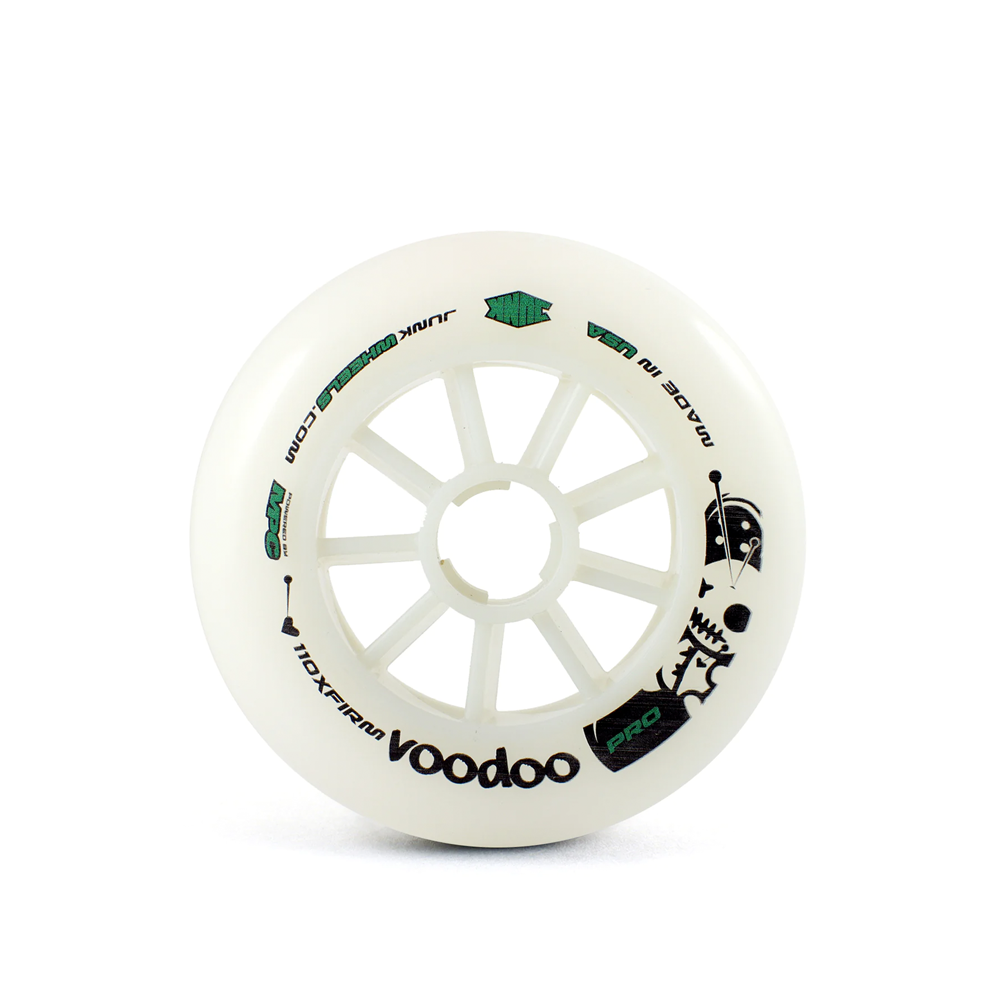 Junk Voodoo Pro XF 110mm Skateboard Wheels - Single Wheel for Street Skating & Tricks | High-Performance Longboard & Cruiser Wheels