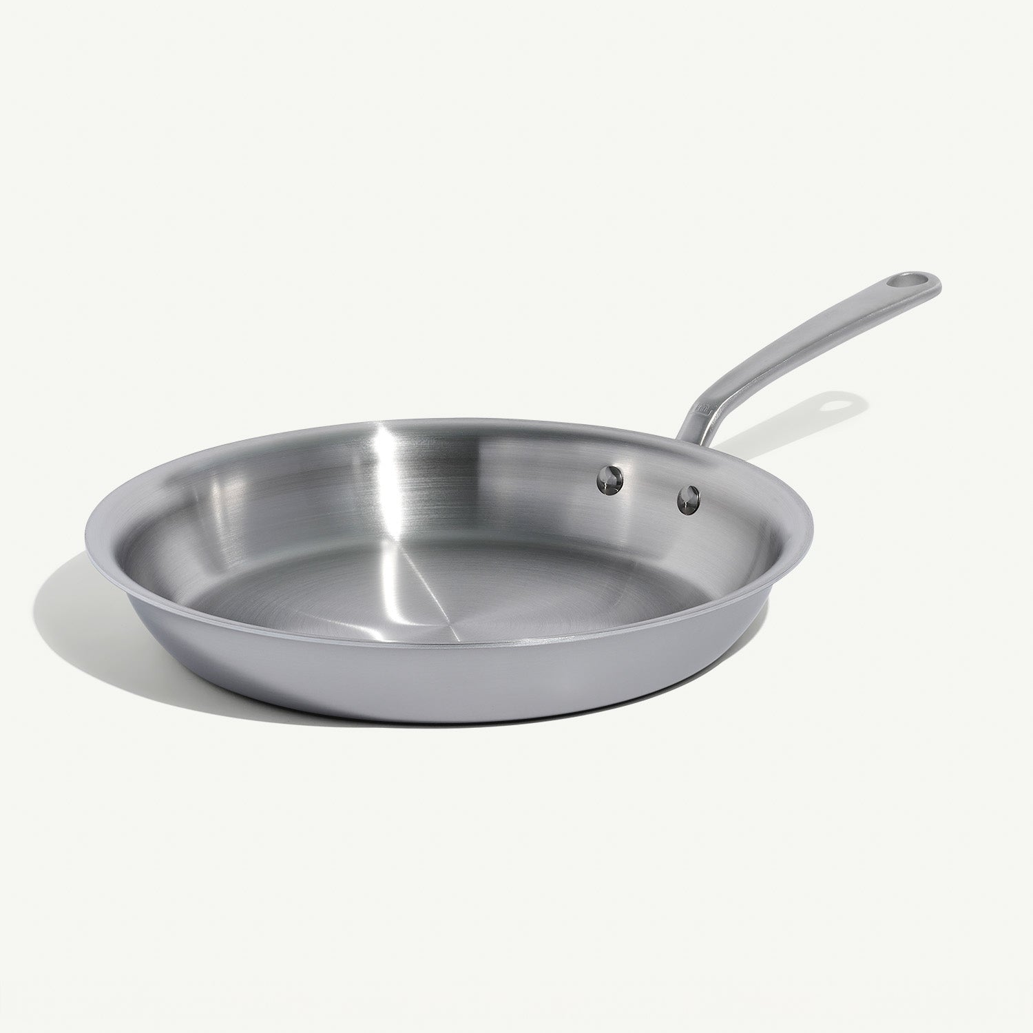 Premium 5-Ply Stainless Steel Frying Pan - 12 Inch Professional Cookware Set | Non-Tick & Even Heat Distribution | Ideal for Searing, Sauteing & Stir-Frying in Home Kitchens