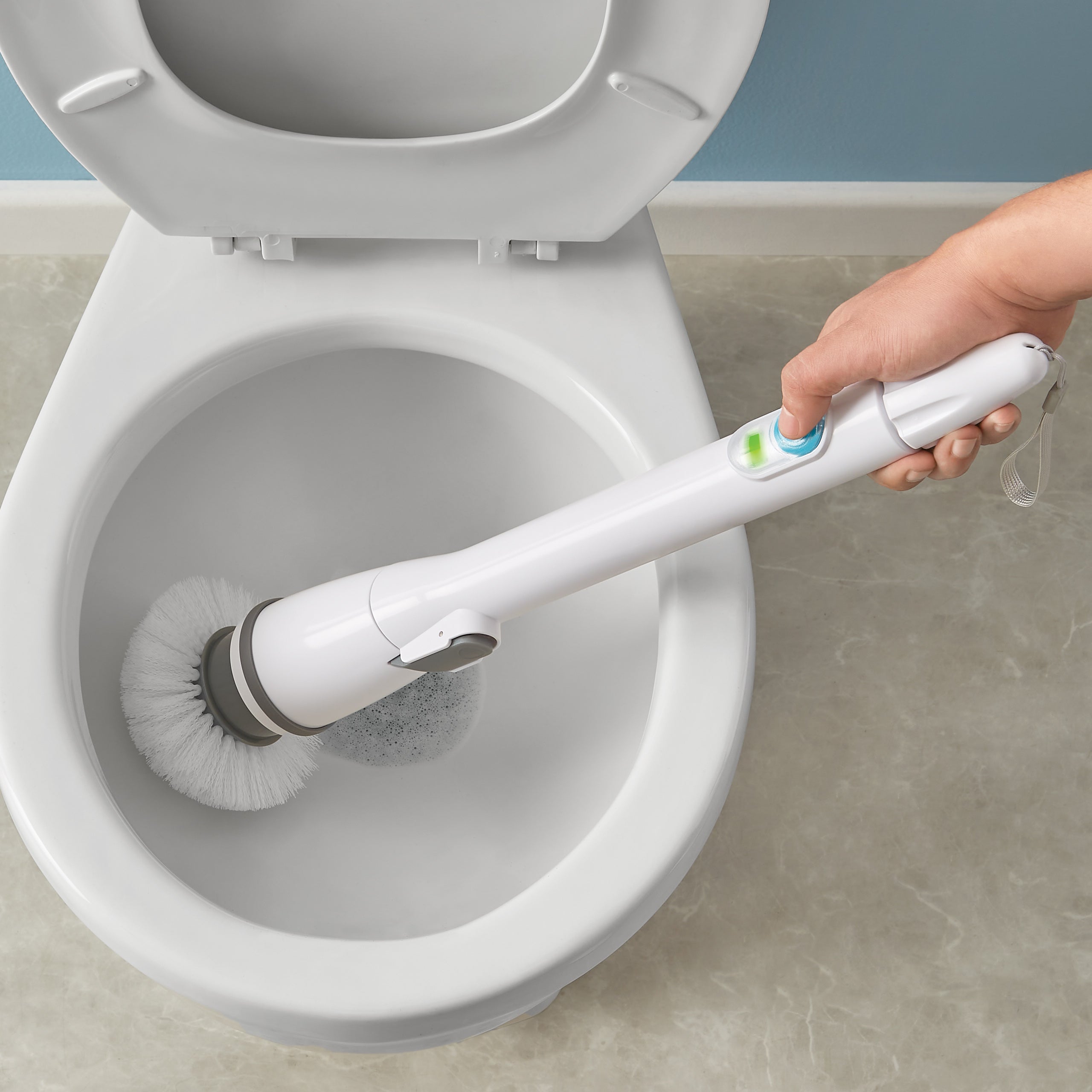 Electric Spin Scrubber - Cordless Cleaning Brush for Bathroom, Kitchen & Tile Floors | Rechargeable Power Scrubber with 4 Replaceable Heads | Perfect for Shower, Sink, Grout & Hard-to-Reach Areas