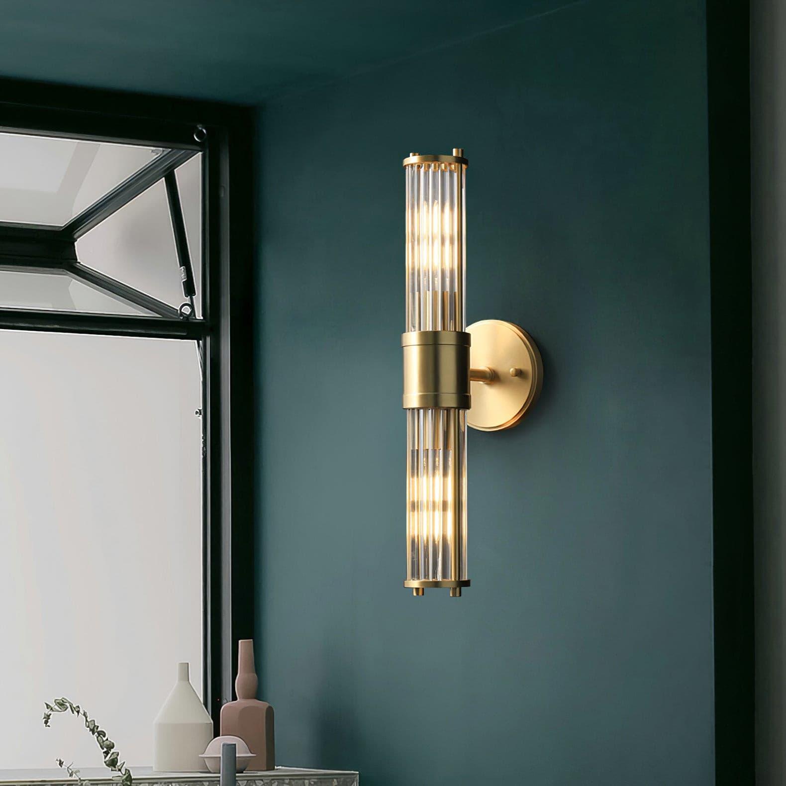 Celeste Cylinder Wall Light - Modern LED Sconce for Bedroom, Living Room & Hallway - Dimmable Indoor Lighting Fixture - Sleek Home Decor for Contemporary Spaces