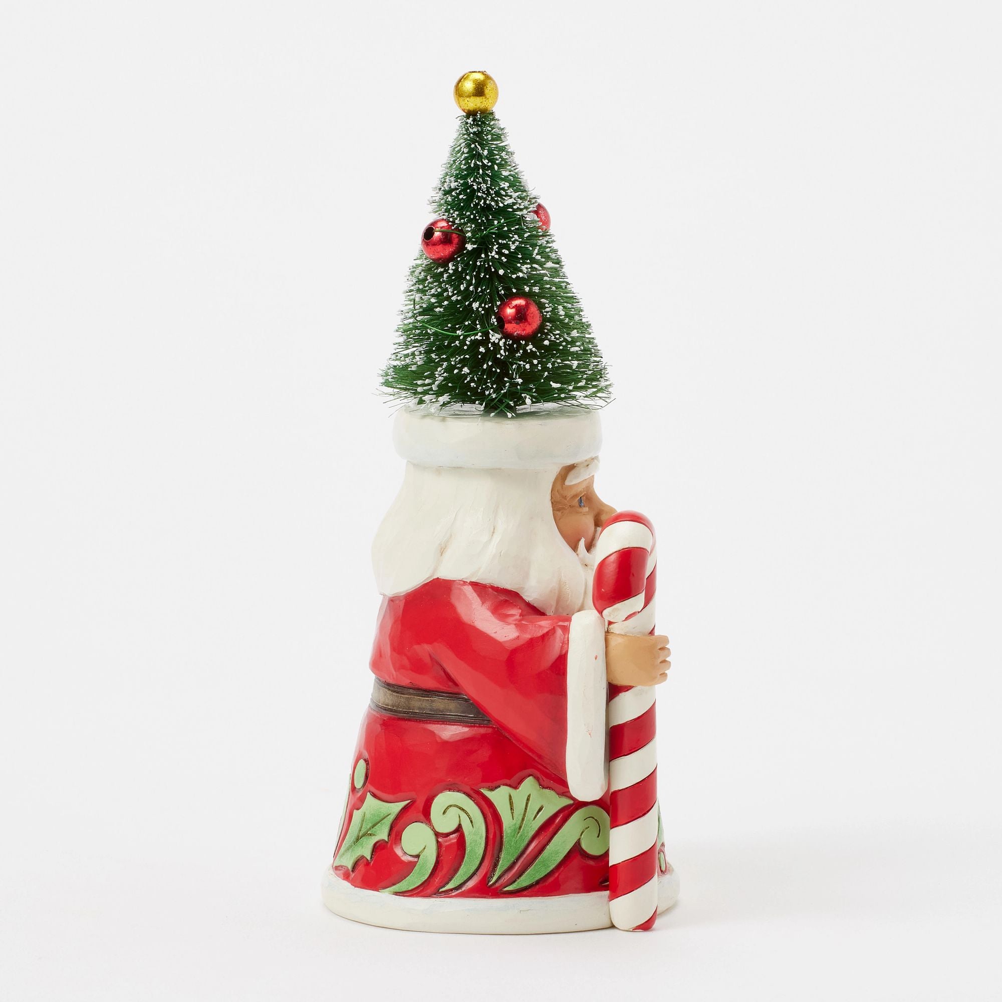 Santa Sisal Tree Hat Pint Size - Festive Christmas Ornament for Small Trees | Perfect for Holiday Decorations & Gift Giving