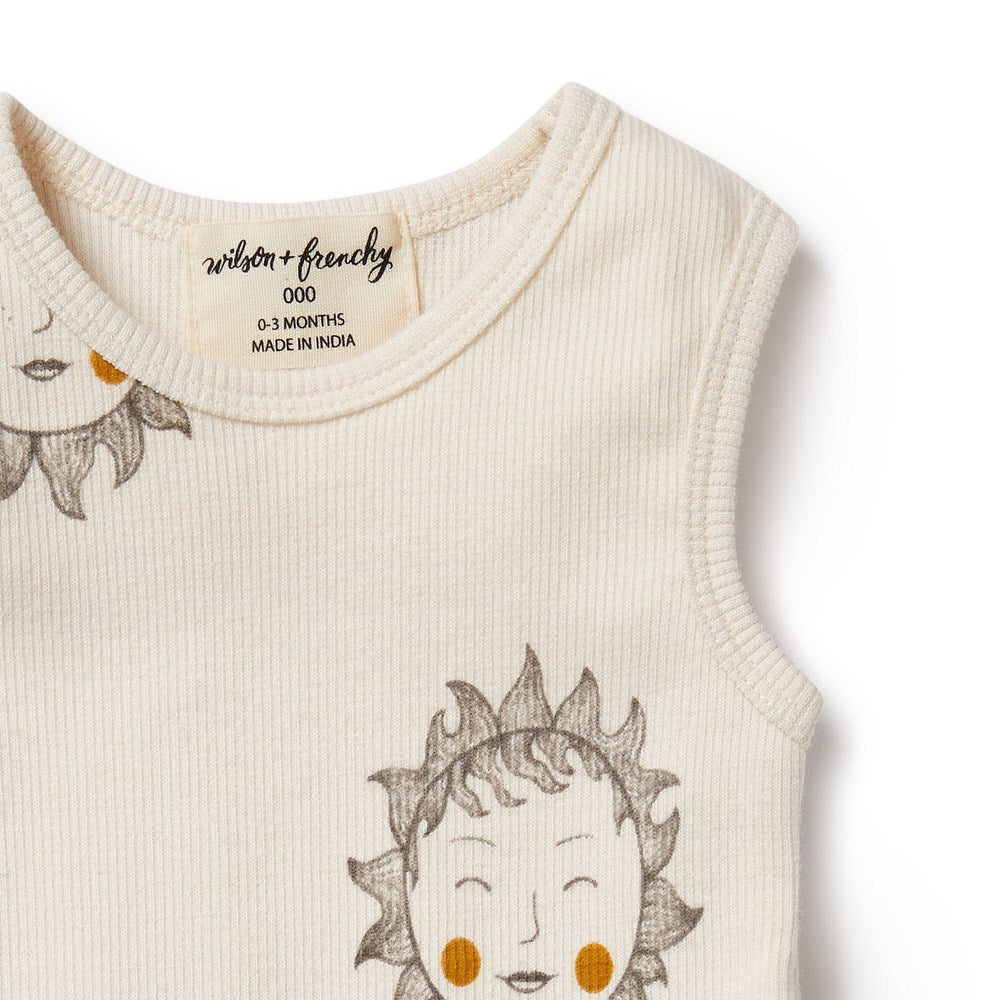 Organic Ruffle Bodysuit for Baby Girls - Soft Cotton Onesie with Lace Trim | Perfect for Photoshoots, Special Occasions & Everyday Wear