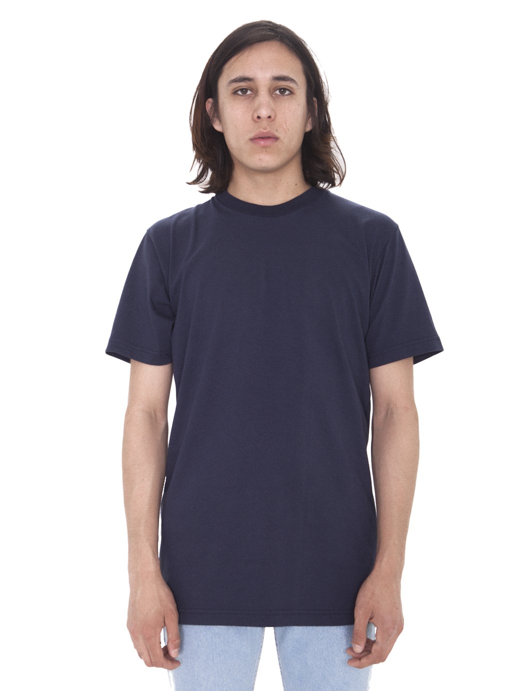 American Apparel Men's Premium Cotton Jersey Short Sleeve T-Shirt - Tall Fit for Comfort & Style | Perfect for Casual Wear, Gym & Everyday Outfits