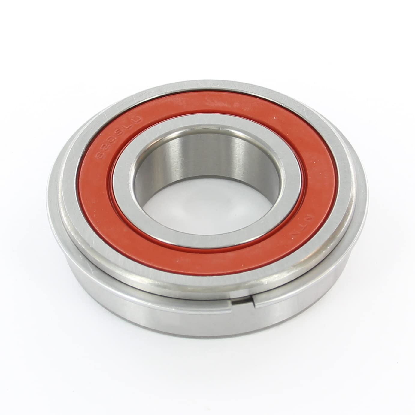 NTN 6206LLUNR Deep Groove Ball Bearing - 30mm ID, 62mm OD, 16mm Width - Double Sealed with Snap Ring & Steel Cage - Radial Bearing for Industrial Machinery, Automotive, and Power Tools