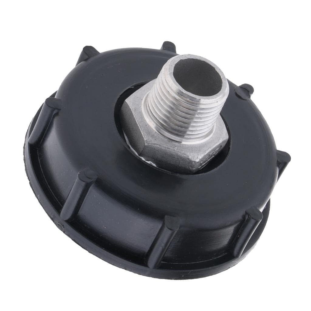 1000 Universal Water Tank Adapter 60mm - Garden Hose Connector for Efficient Watering & Irrigation Systems