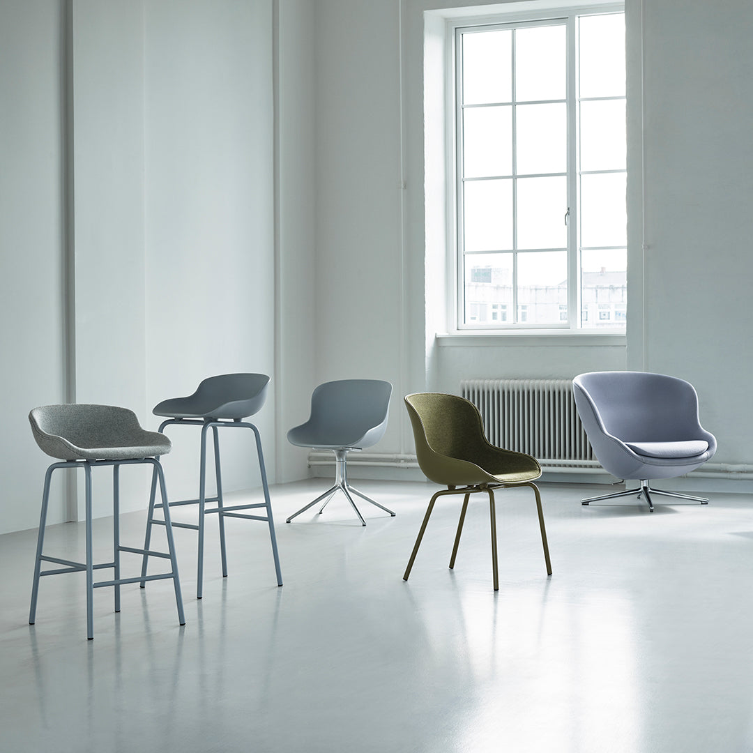 Premium Hyg Bar/Counter Stool - Fully Upholstered Modern Bar Stool with Comfortable Seat - Perfect for Kitchen Island, Home Bar & Restaurant Use