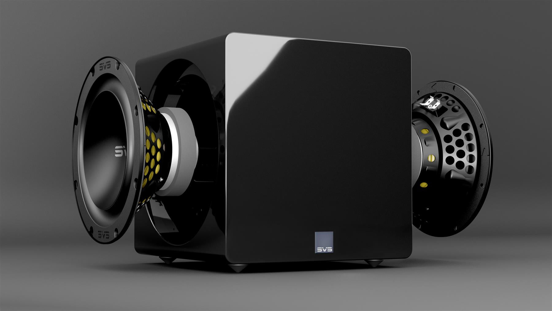 SVS 3000 Micro Subwoofer - Compact High-Performance Home Theater Subwoofer for Deep Bass | Perfect for Small Rooms, Gaming & Movie Nights