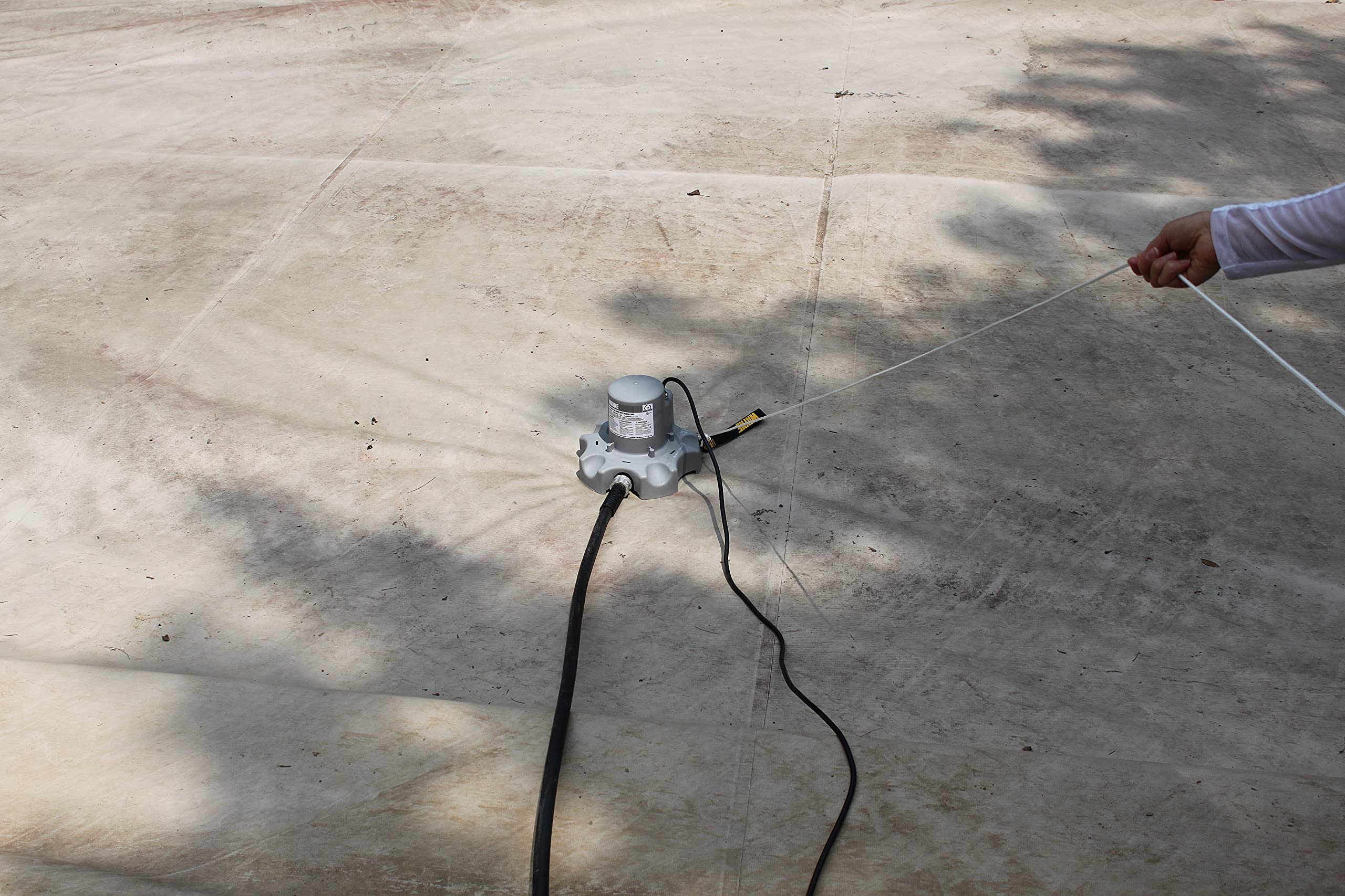 Wayne WPCP250 57735-WYN1 1/4 HP Automatic Pool Cover Pump with Magnetic Float Switch & 25ft Cord - Gray | Submersible Water Removal for Inground/Above Ground Pools, Spas & Flooded Areas