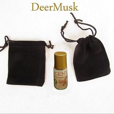 Authentic Wild Central Asian Deer Musk Kasturi Attar Oil - 3ml Pure Pheromone Perfume for Men & Women | Natural Aphrodisiac for Romantic Evenings, Meditation & Spiritual Practices