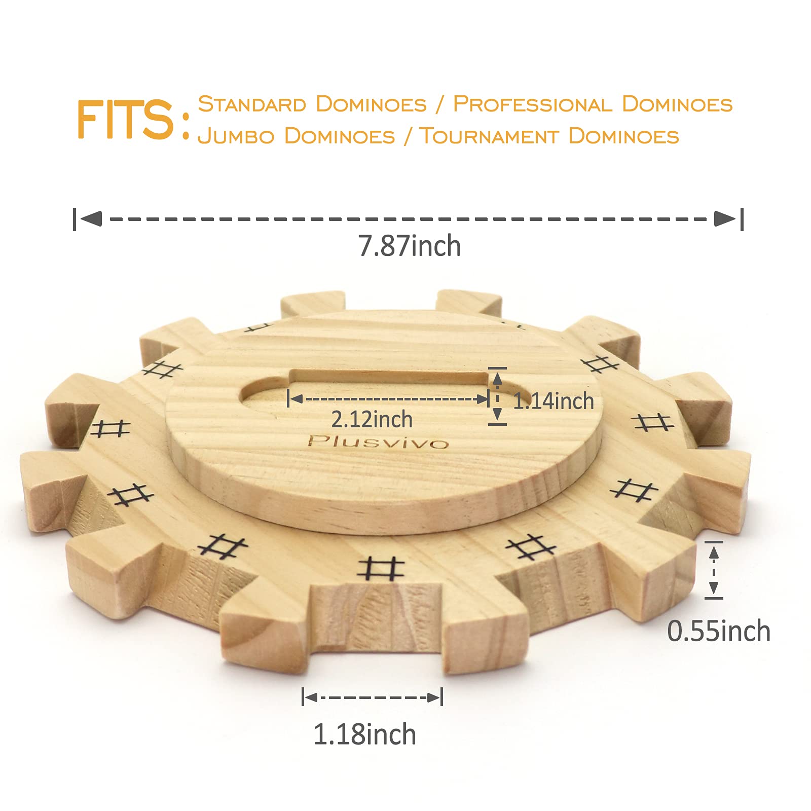 Premium Mexican Train Dominoes Set - 7.89