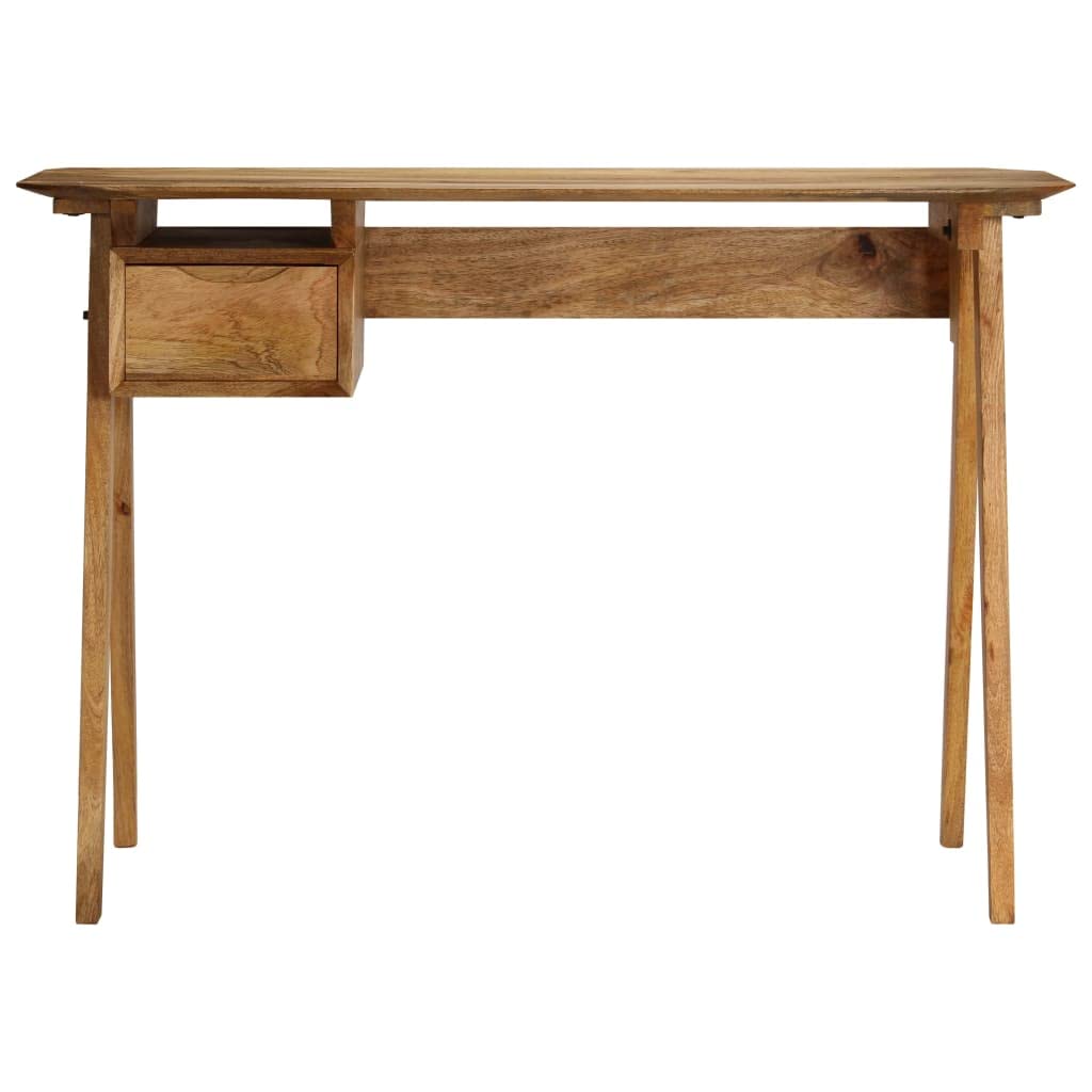 Solid Mango Wood Writing Desk - 43.3