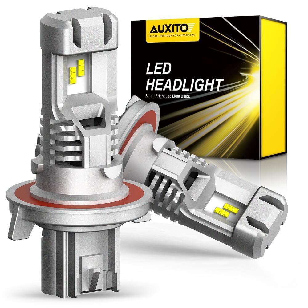 9008/H13 LED Headlight Bulbs 15000 Lumens 60W Dual Beam 6500K Xenon White - Wireless Slim Design for High/Low Beam - Perfect for Night Driving, Off-Roading & Car Upgrades