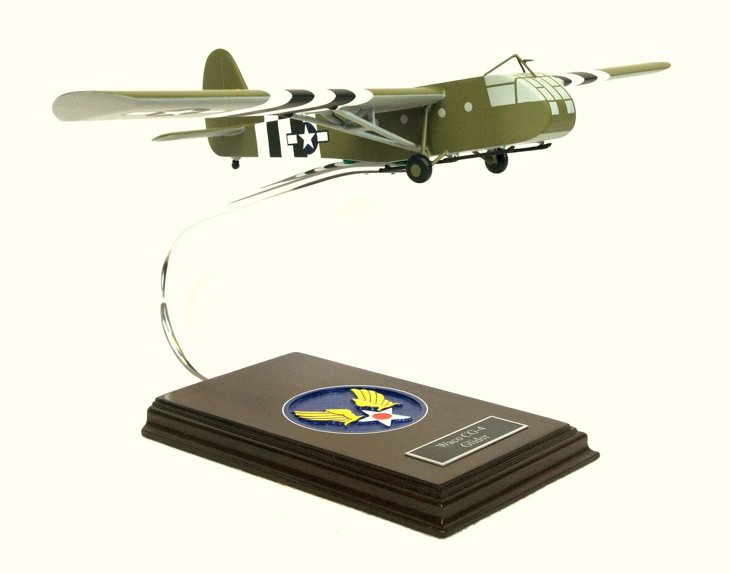 Mastercraft Collection Waco Glider Model Airplane - 1/56 Scale Die-Cast Aircraft for Collectors & Aviation Enthusiasts - Perfect for Display, Gifts & Home Decor