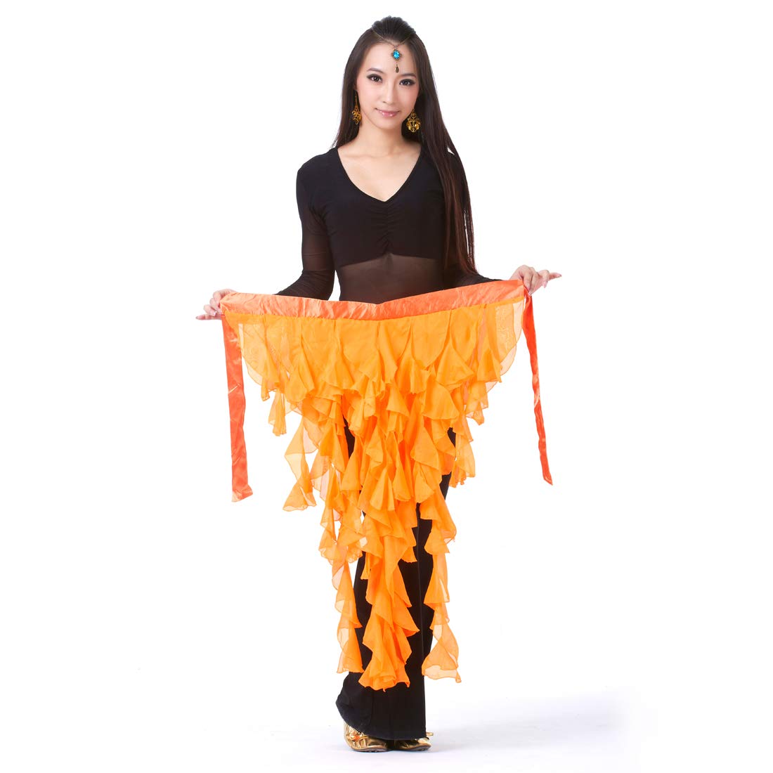 Premium Egyptian Style Belly Dance Hip Scarf with Tassels - Latin Dance Belt Skirt for Women | Perfect for Performances, Costume Parties & Dance Classes