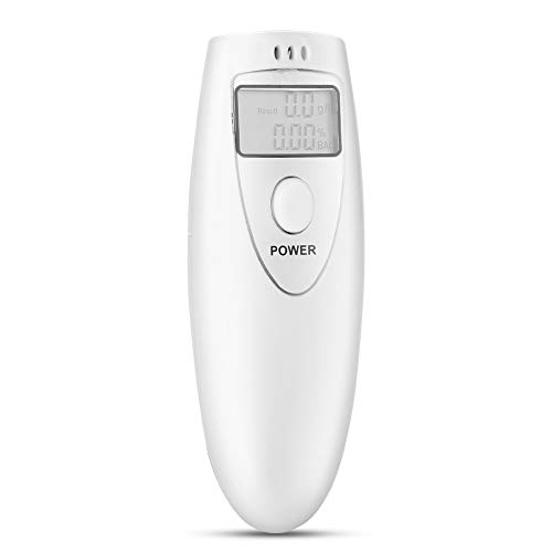 Portable Breathalyzer for Drivers - High Precision Alcohol Tester with Digital LED Display | Personal & Professional Use for Road Safety, Workplace, and Home
