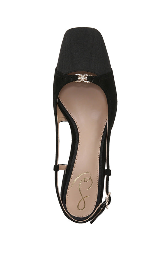 TARRA Women's Slingback Heels - Comfortable Low Block Heel Sandals for Women | Perfect for Office, Wedding & Summer Outfits