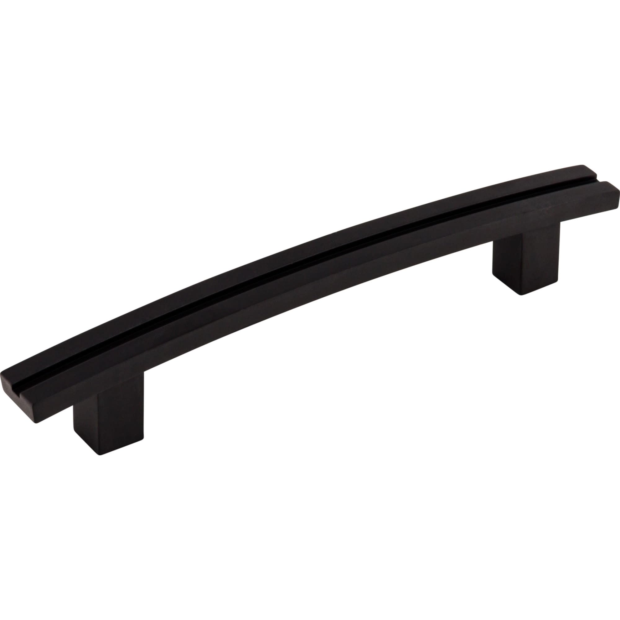 TK81 Sanctuary 5 Inch Center to Center Bar Cabinet Pull in Flat Black - Premium Cabinet Hardware for Modern Kitchens, Bathrooms & Home Bars
