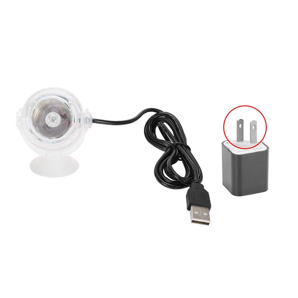 TOPINCN Underwater LED Aquarium Light - Color Changing Fish Tank Light with Gradient Effects for Freshwater & Saltwater Tanks (Yellow) - Perfect for Home Aquariums, Fish Tanks, and Decorative Water Features