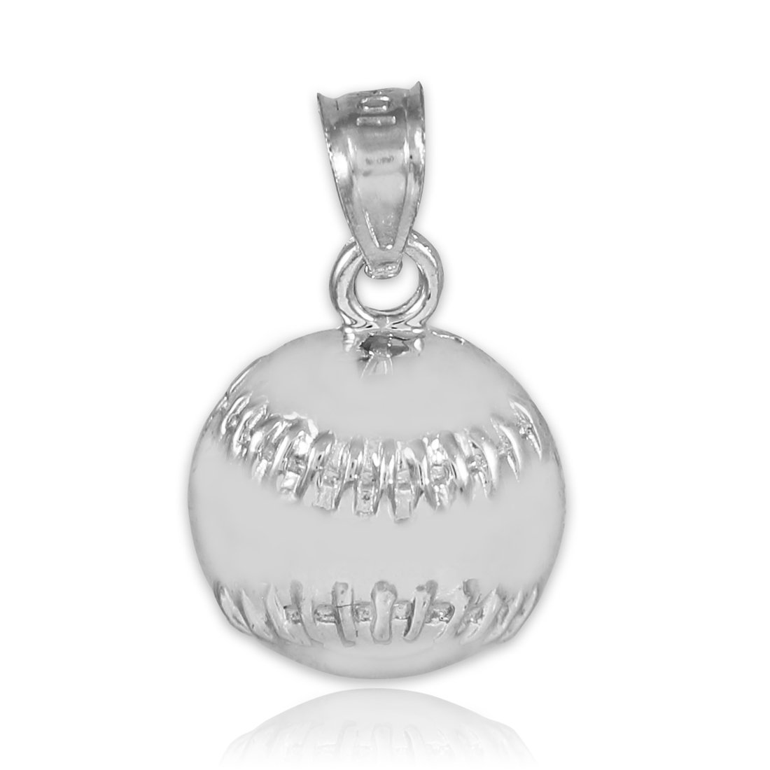 Claddagh Gold Baseball Charm Necklace for Sports Lovers