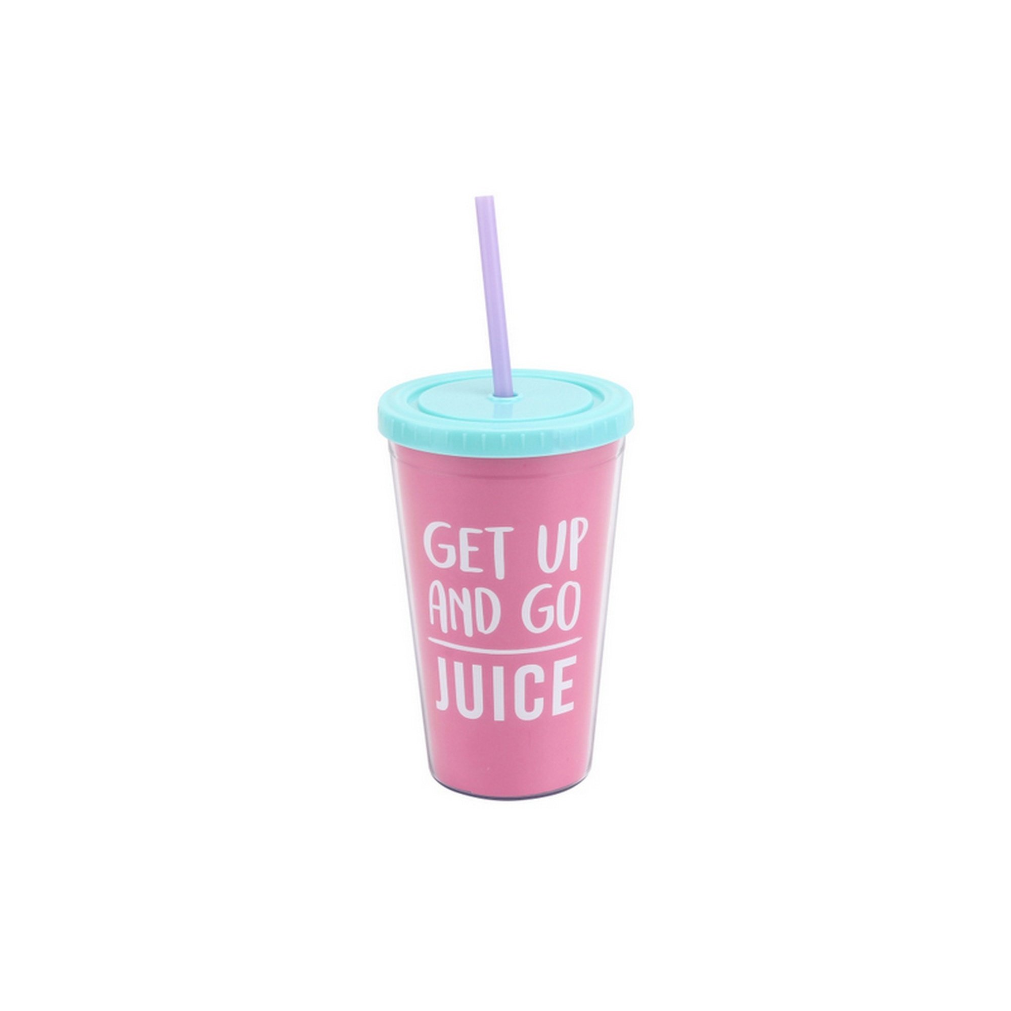 Premium CGB Giftware Gym & Tonic Travel Cup - Insulated Pink Tumbler for Coffee, Tea & Water - Perfect for Workouts, Office & Travel Accessories